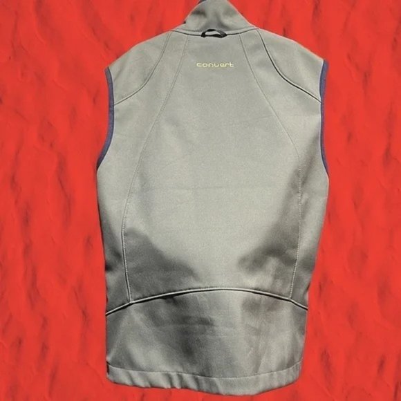 Columbia Womens Convertboard Green VestZip Front - Picture 8 of 8